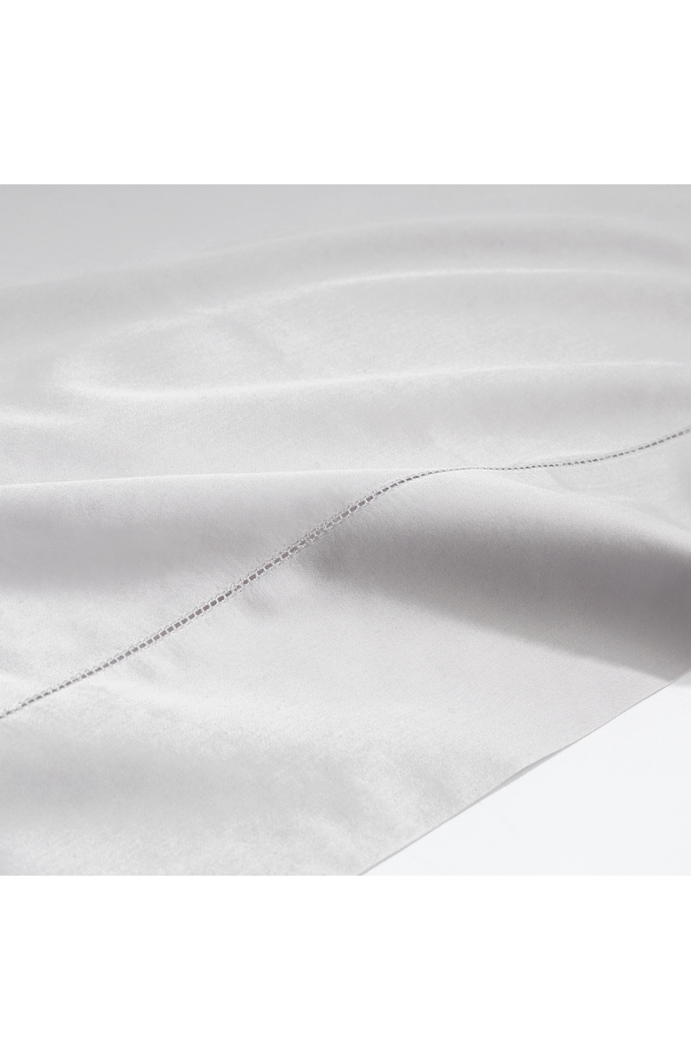 Ela Lane USA Signature Sateen Hemstitched Sheet Sets, Alternate, color, Grey