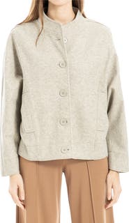 MAX STUDIO Brushed Knit Bomber Jacket