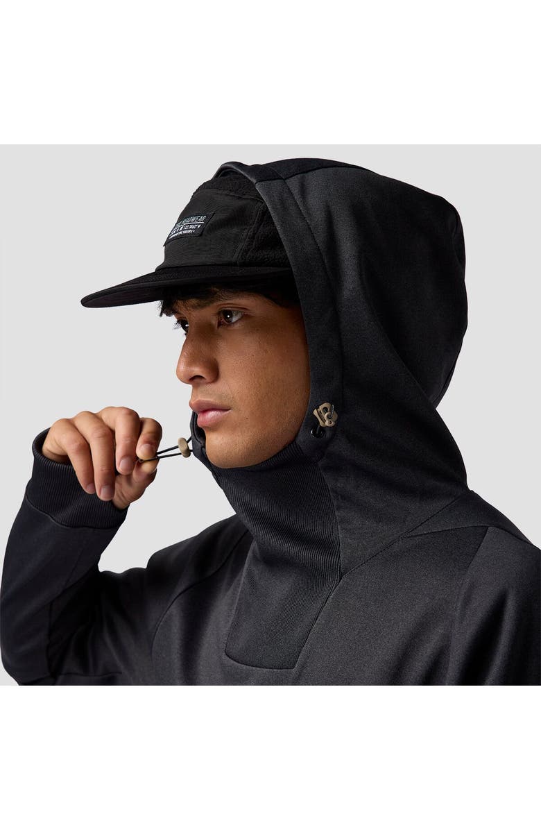 Backcountry Meltdown Water-Resistant Hoodie - Men's, Alternate, color, Black Heather