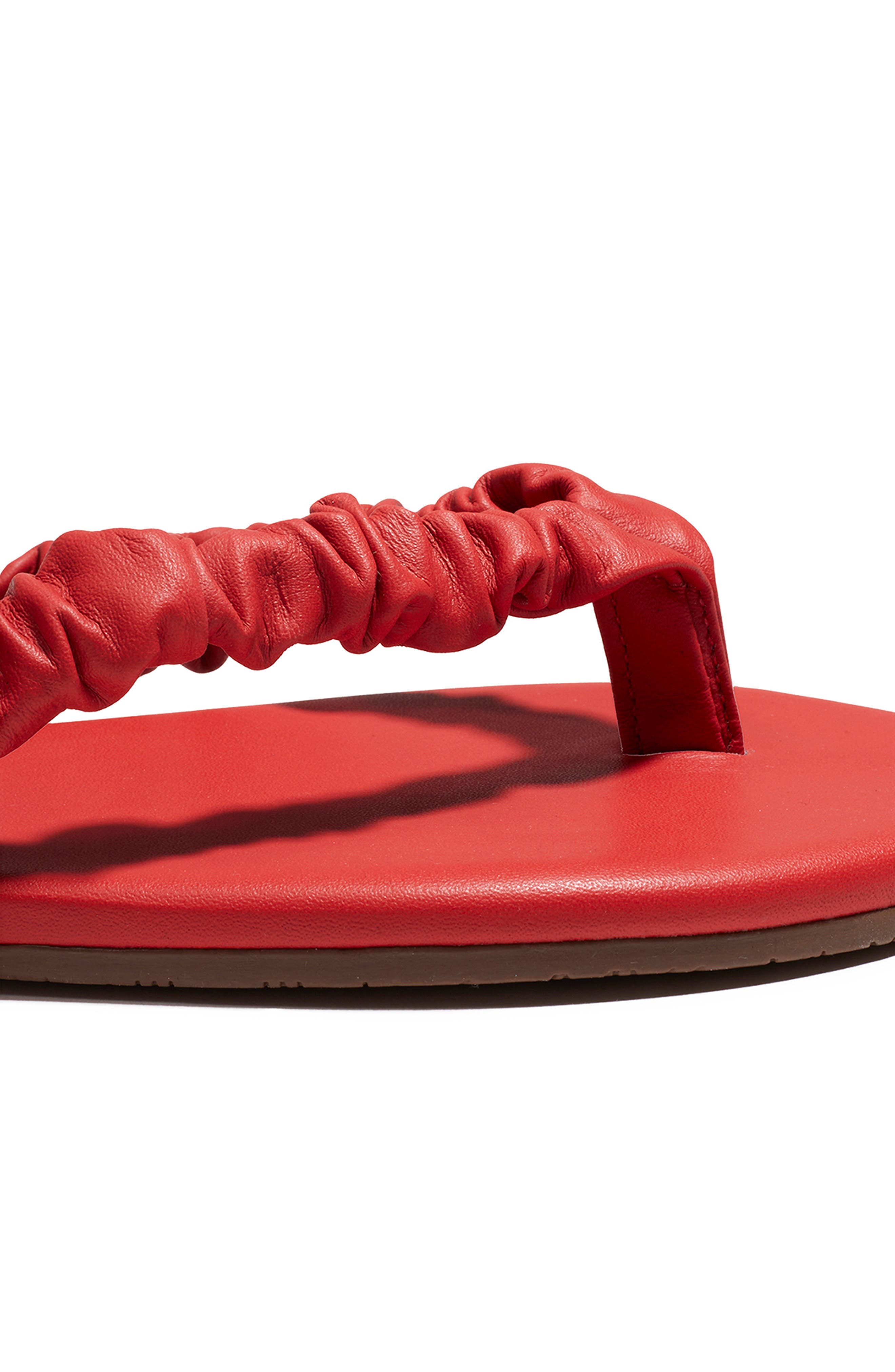 Savannah Flip Flop, Alternate, color, RED