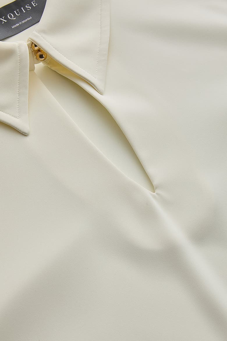 Bloom Long Sleeve Blouse, Alternate, color, Ecru