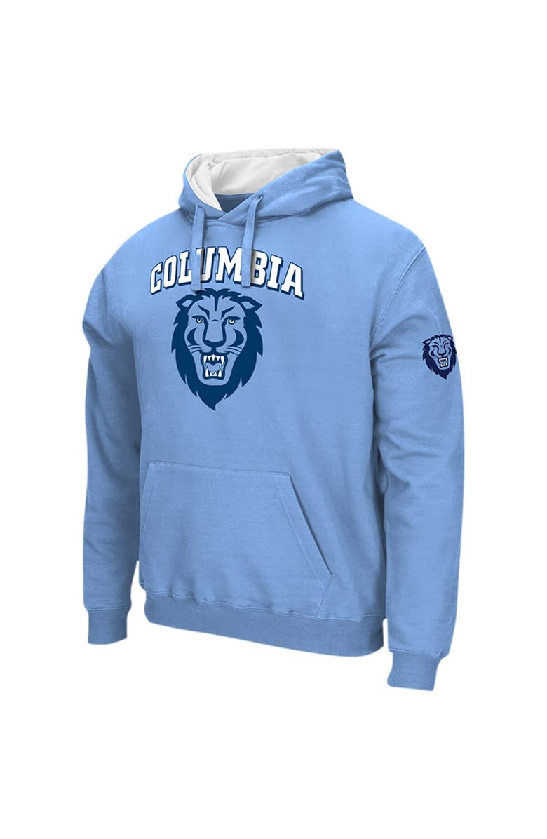 COLOSSEUM Men's Colosseum Light Blue Columbia University Sunrise Pullover Hoodie, Alternate, color, Light Blue