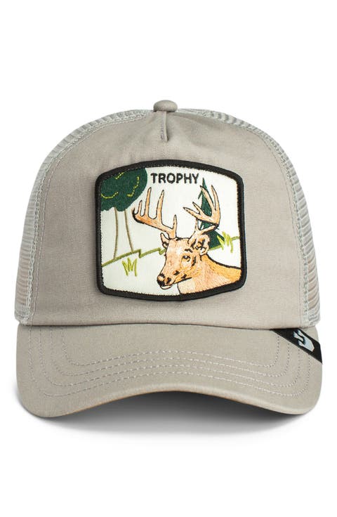 This Way Deer Patch Trucker Hat