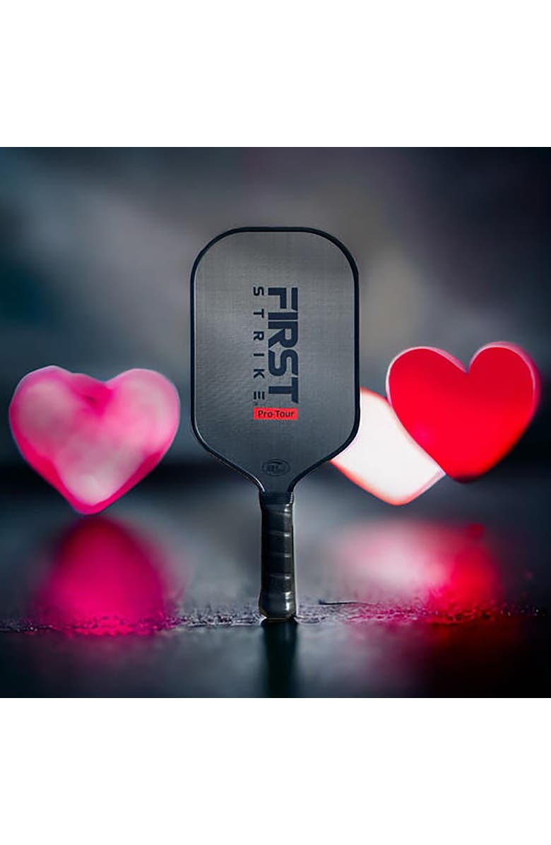 First Strike Pickleball LLC Pro Tour Pickleball Paddle 16 mm, Alternate, color, Black