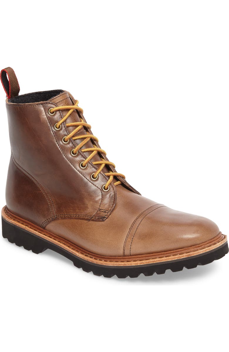 Allen Edmonds Vancouver Water Resistant Cap Toe Boot, Main, color,