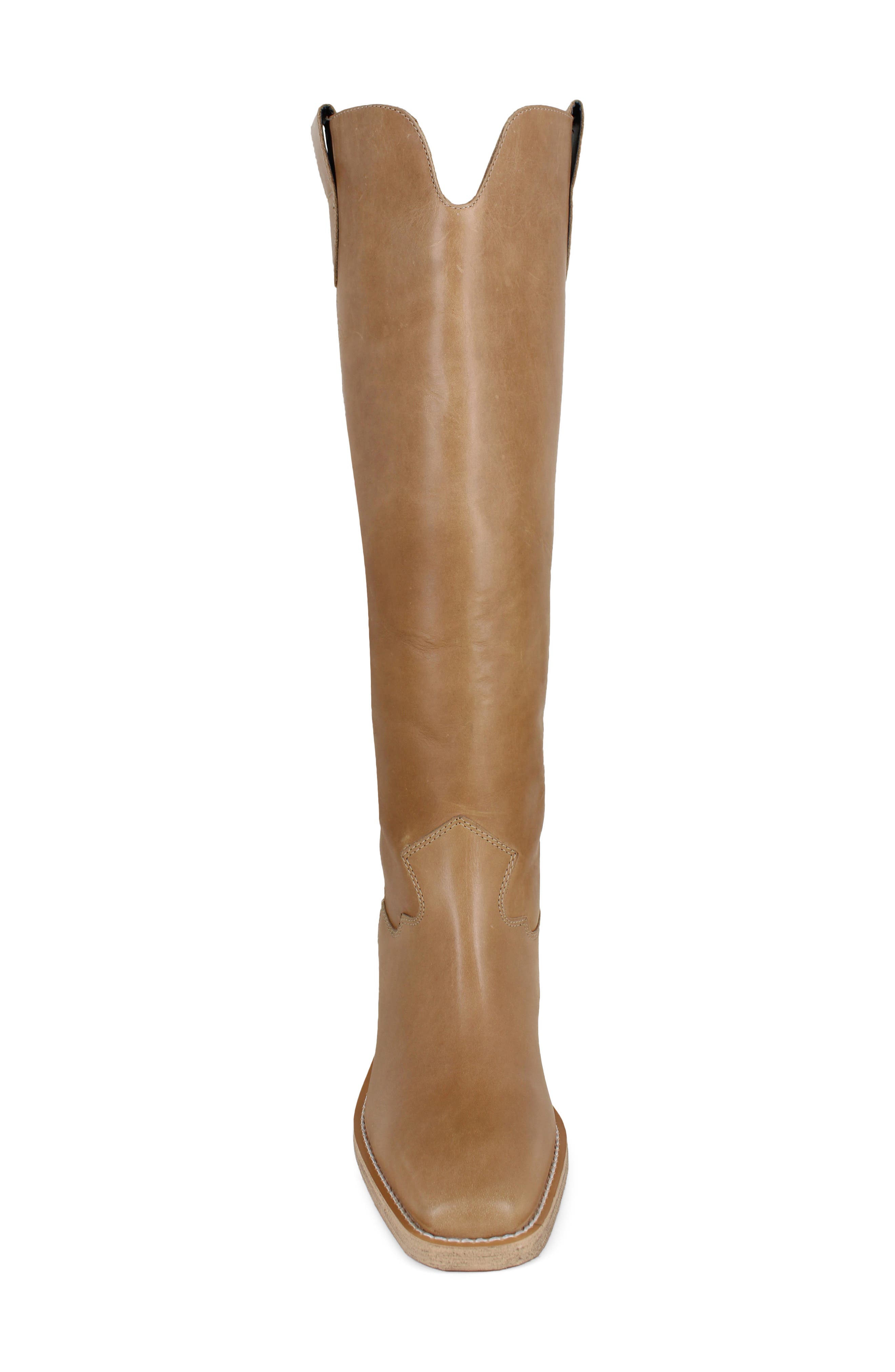 Bangor Western Boot, Alternate, color, CAMEL LEATHER
