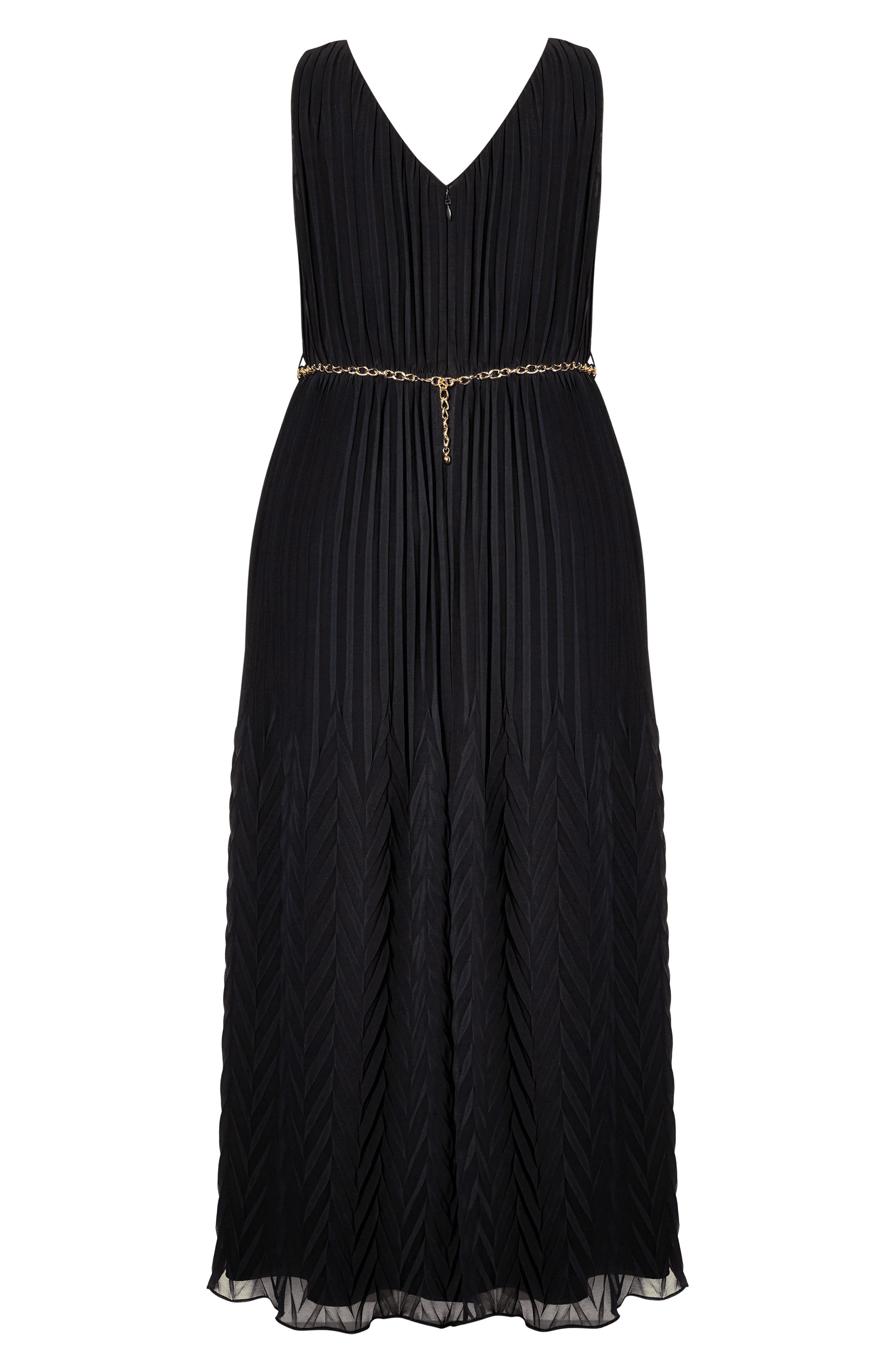 City Chic Eleanor Chain Belt Maxi Dress (Women) | Nordstromrack
