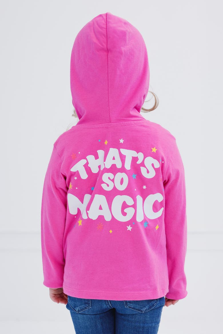 Hooded T-Shirt, Alternate, color, Abby Cadabby Pink