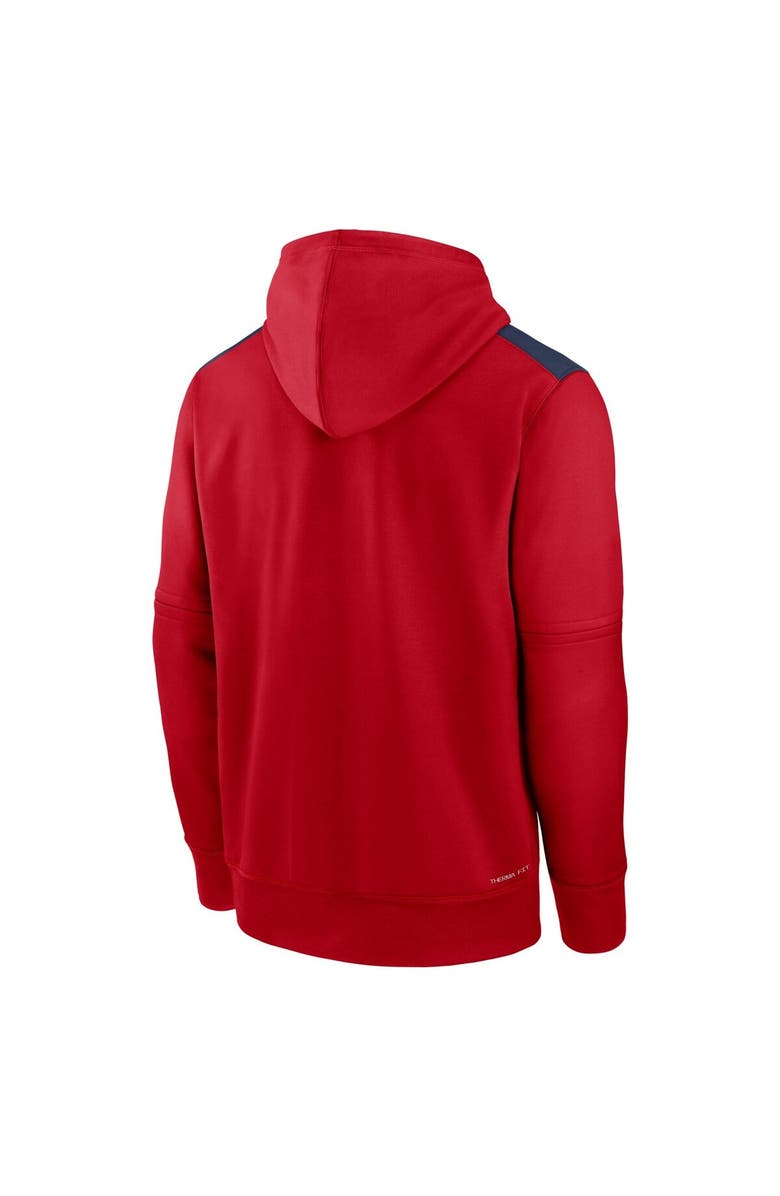 Nike Men's Nike  Red St. Louis Cardinals Authentic Collection City Connect Therma Pullover Hoodie, Alternate, color, Red