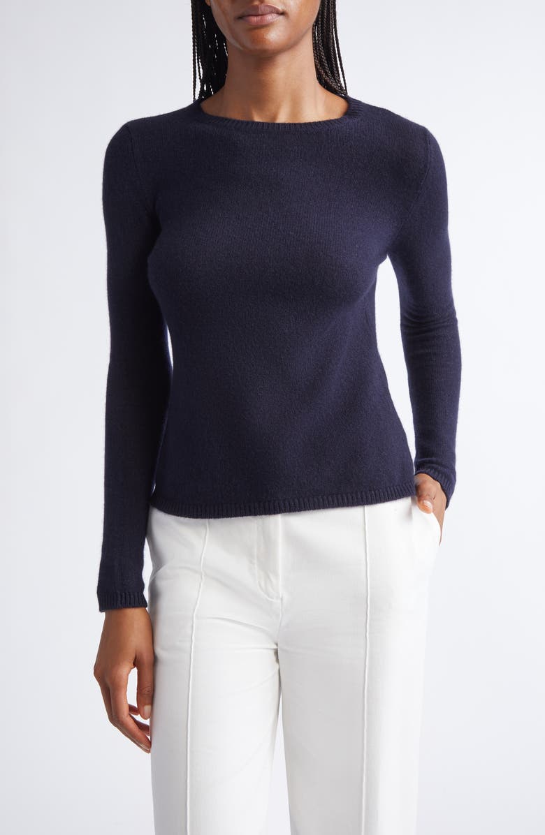 Eleventy Fine Gauge Cashmere Sweater, Main, color, Blue