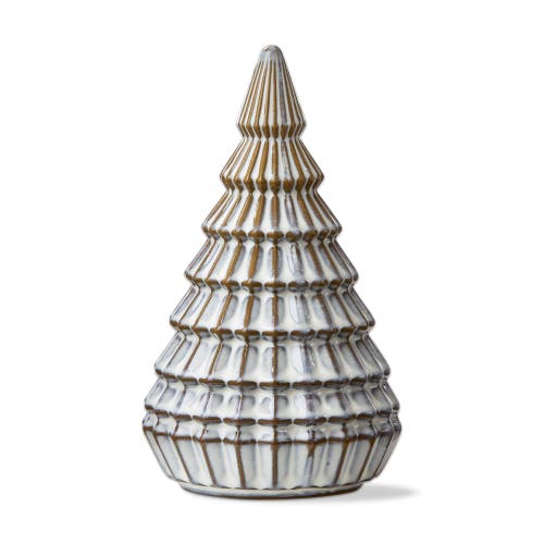 Tag Aspen Tree Decor White Ceramic Holiday Tree Sculpture In White