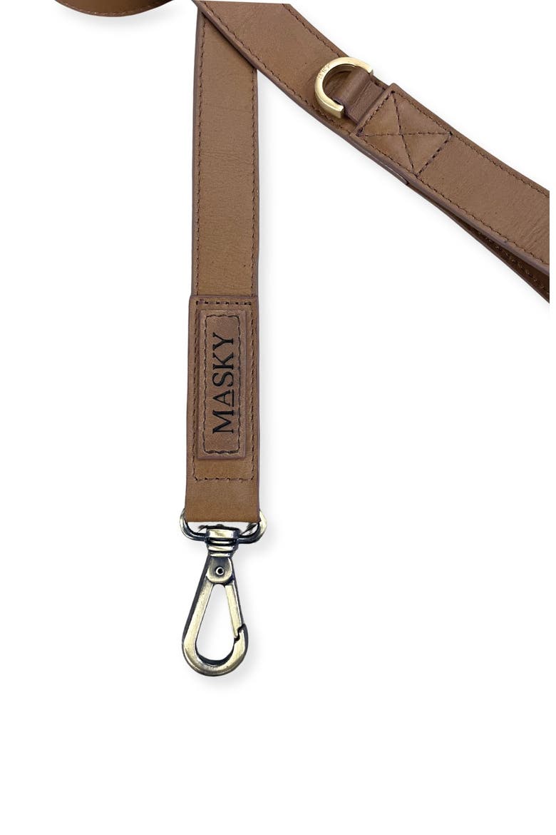 Classic Leather Leash, Alternate, color, Cooper