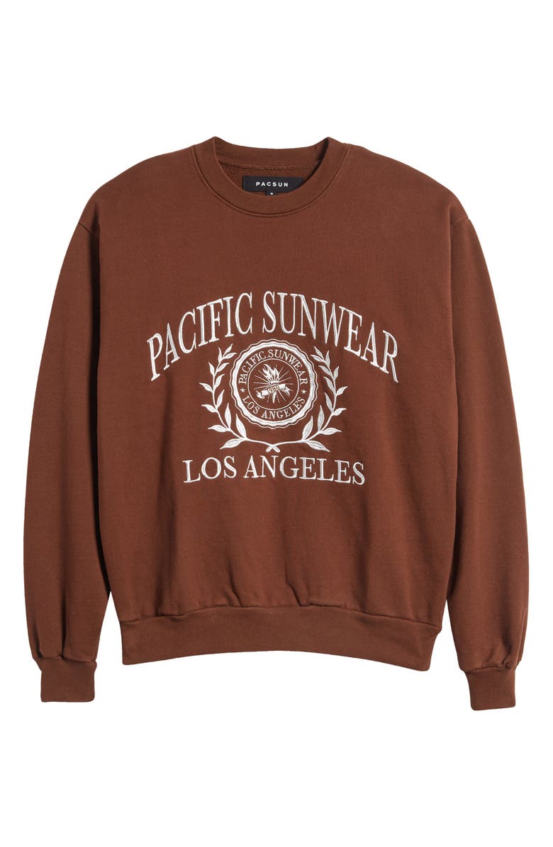 PacSun Los Angeles Crewneck Sweatshirt, Alternate, color, 