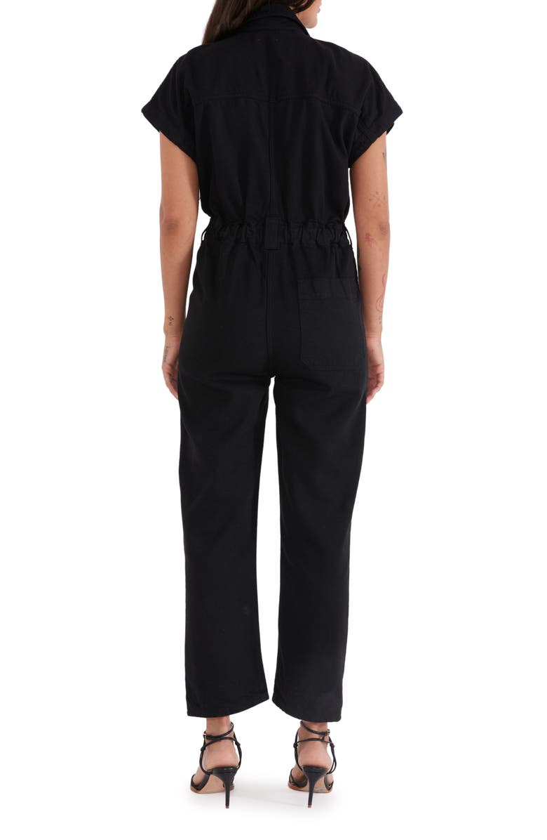 ÉTICA Megg Recycled Cotton Blend Utility Jumpsuit, Alternate, color,