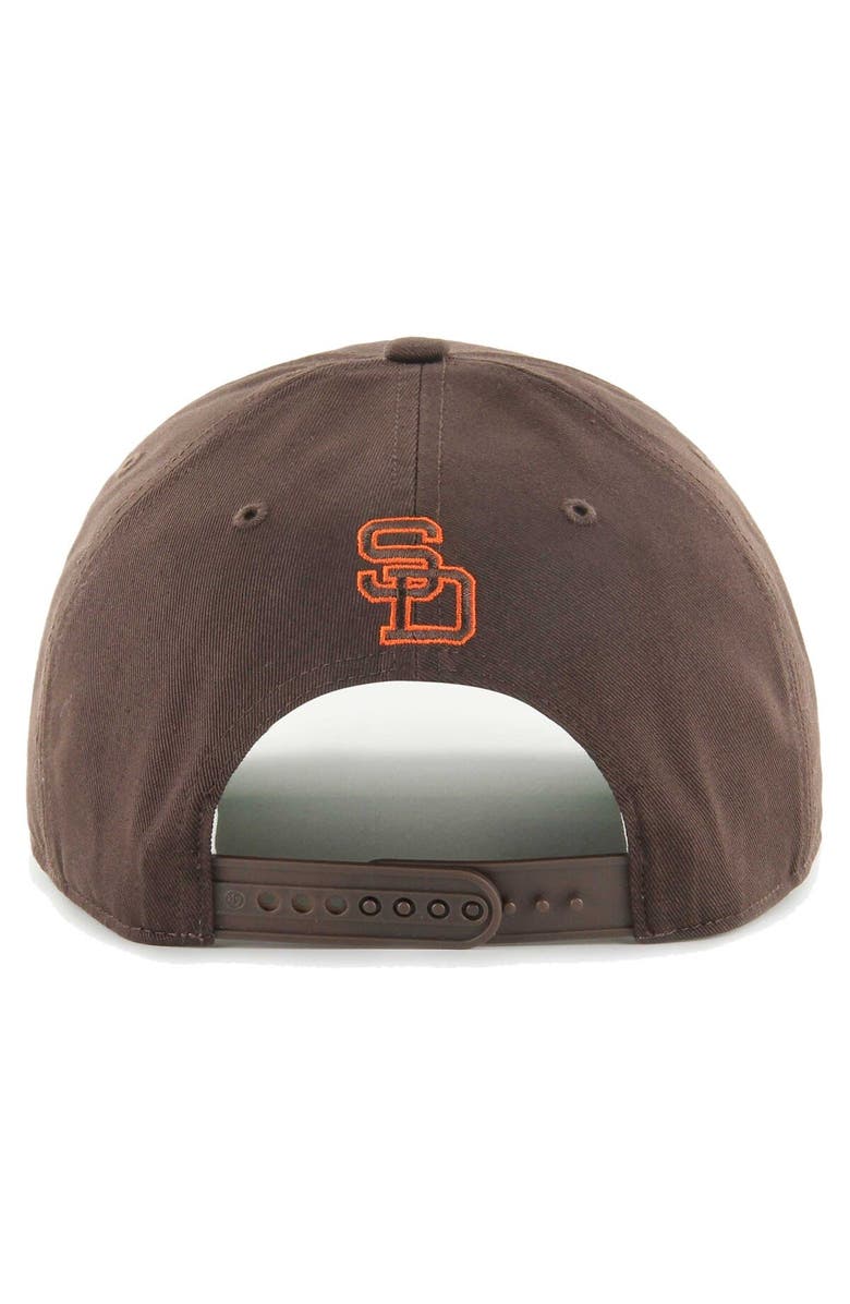 '47 Men's '47 Brown San Diego Padres Wax Pack Collection Premier Hitch Adjustable Hat, Alternate, color, 