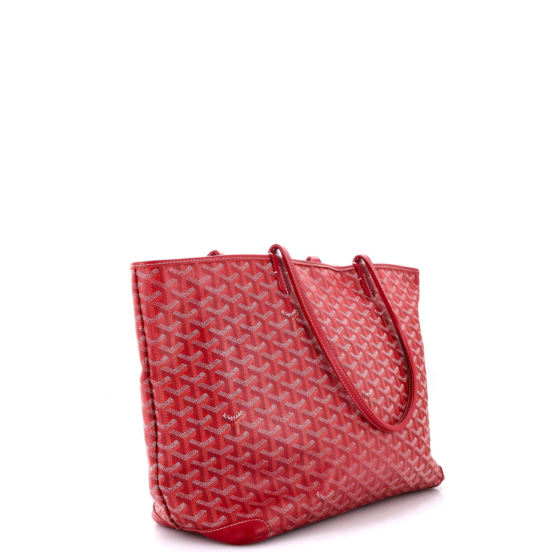 Artois Tote Coated Canvas MM, Alternate, color, Red