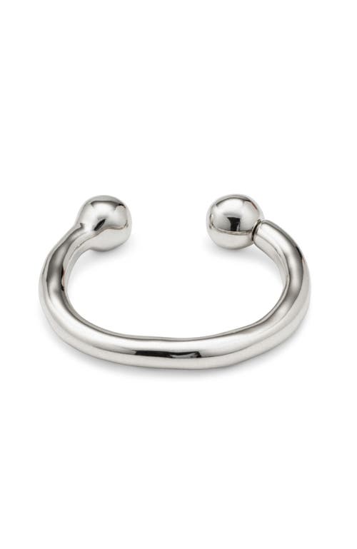 Unode50 Sterling Silver-plated Bracelet In Silver