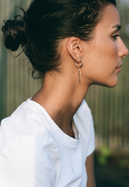 Sccollection Corfu Earrings In Gold