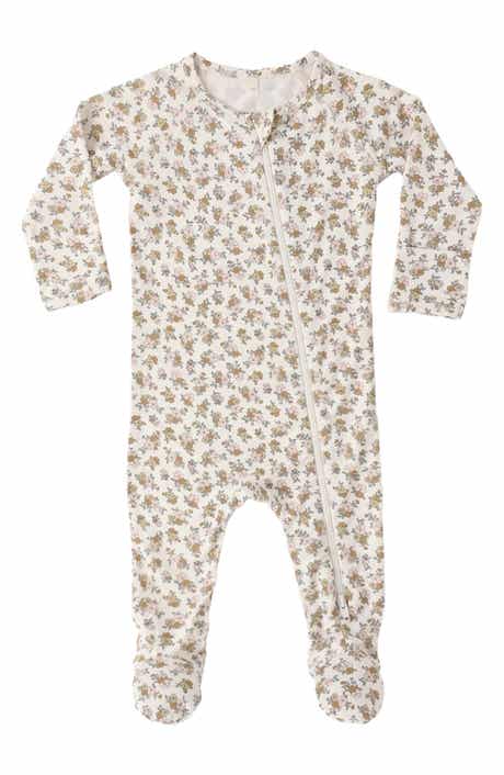 Wildflower Zip Footie