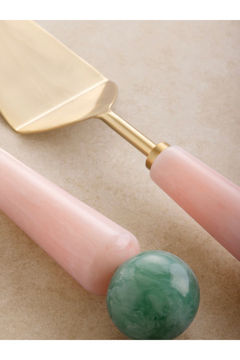 Copenhagen Cake Servers, Set of 2, Alternate, color, Multicolored
