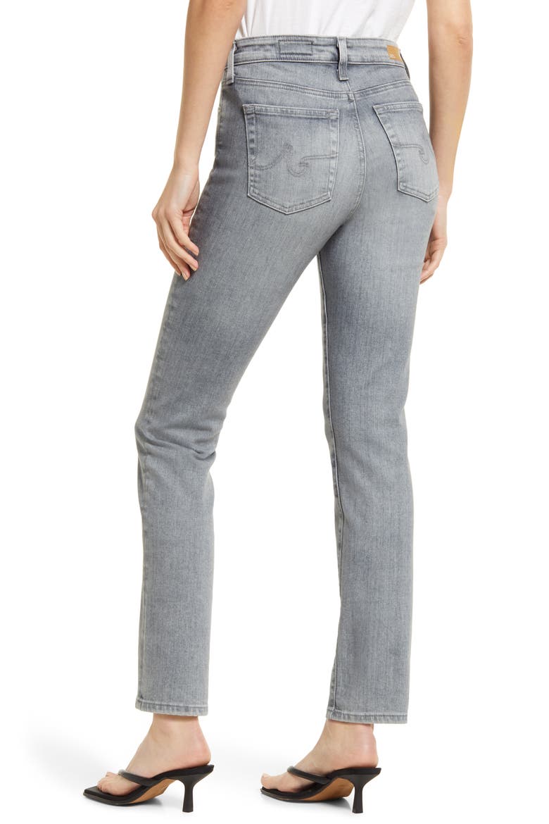 Mari Slim Ankle Straight Leg Jeans, Alternate, color, ZEPHYR
