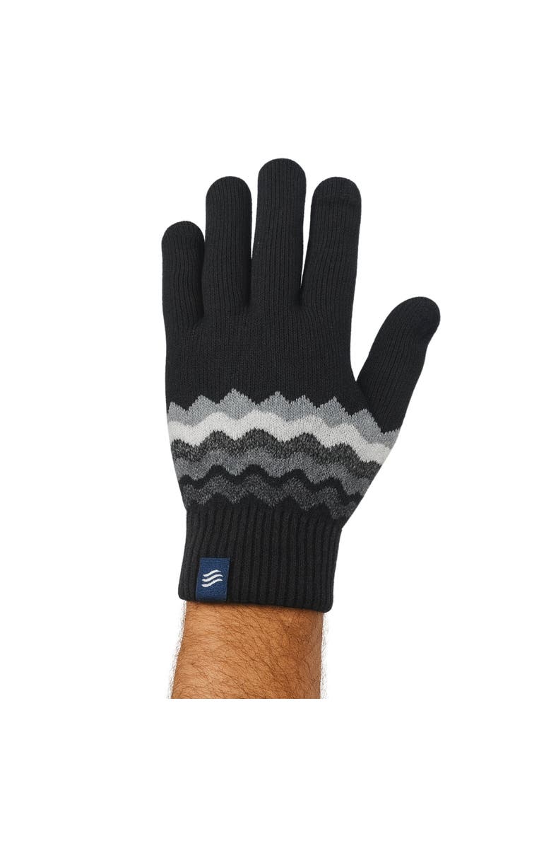 United By Blue The Merino Wool Mountain and Marled Knit Glove 2-pack, Alternate, color, Black