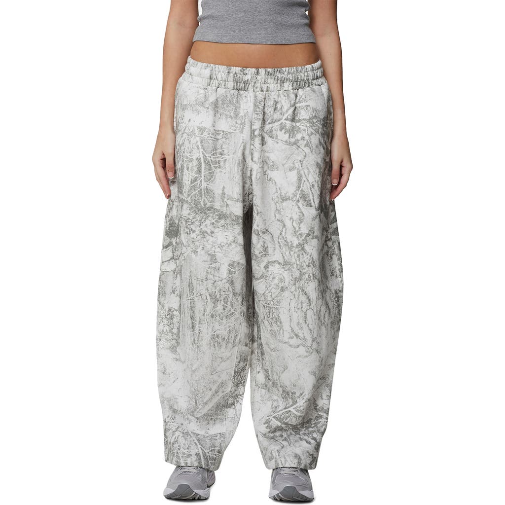 Good For Nothing Wide Leg Icarus Joggers In White