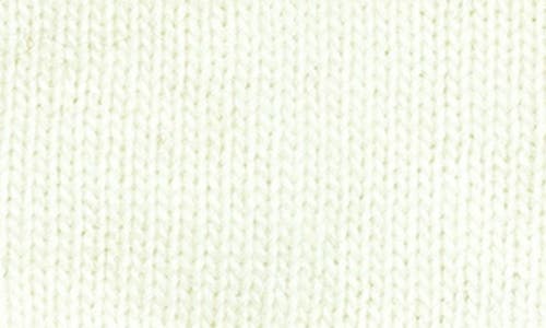 Portolano Scalloped Edge Knit Gloves In White