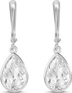 SHYMI Classic Bezel Pear Drop Earrings