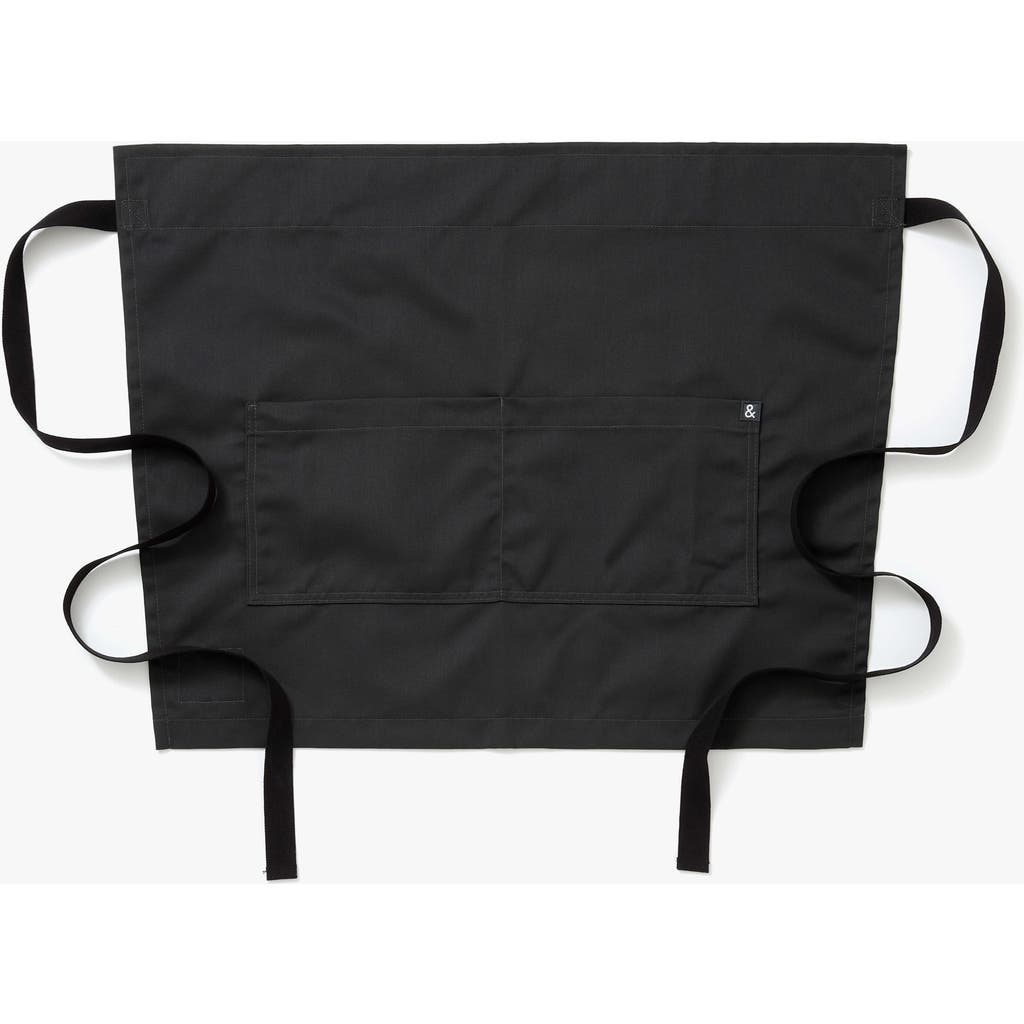 Hedley & Bennett The Cafe Bistro Apron In Char