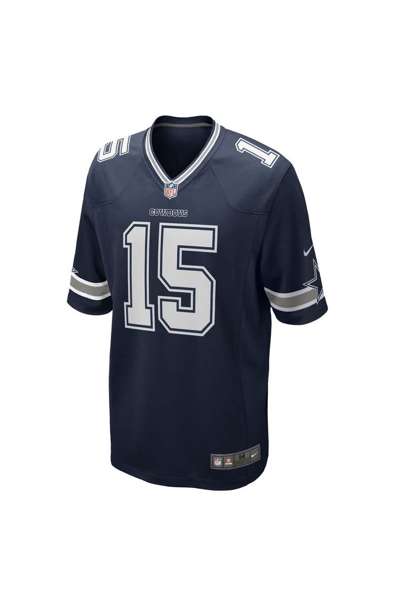 Nike Men's Nike Ezekiel Elliott Navy Dallas Cowboys Team Game Jersey, Alternate, color, Navy