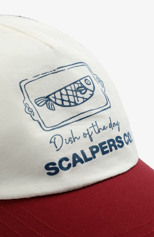 Scalpers Venice Trucker Cap In White