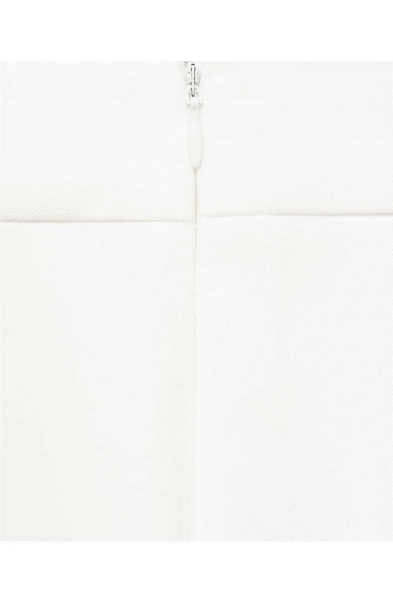 MANGO Straight Leg Pants, Alternate, color, White