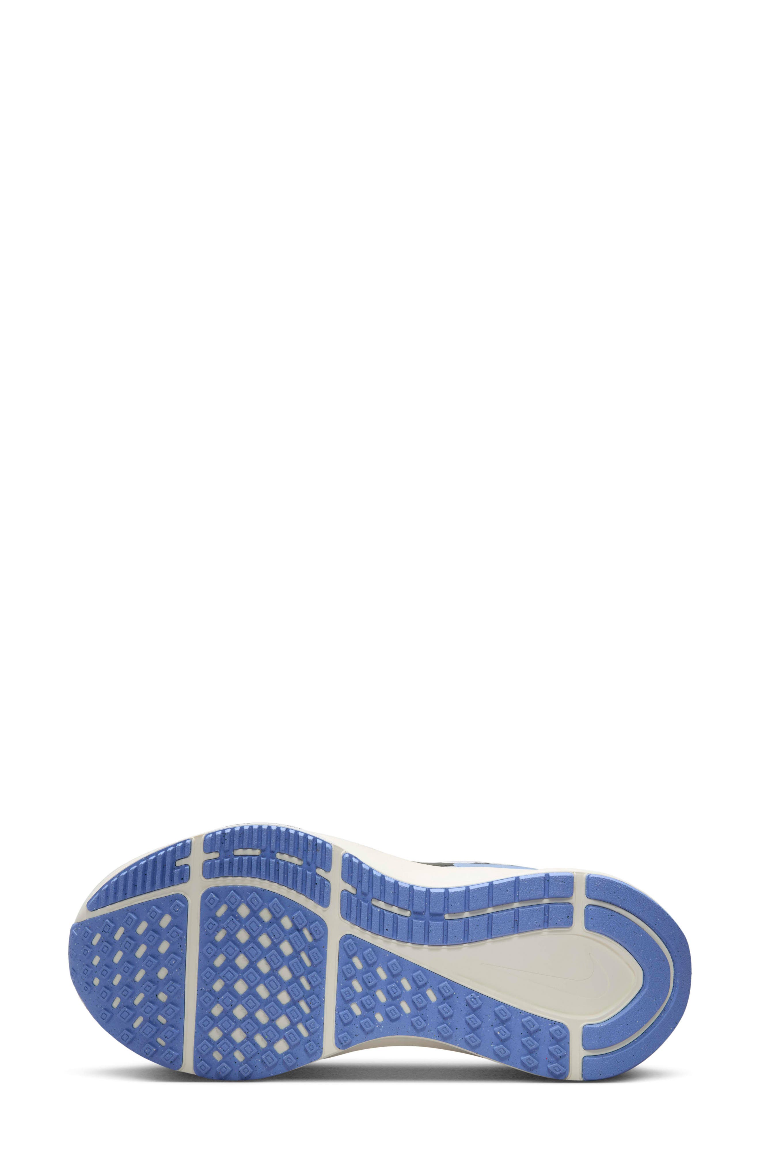 Nike Air Zoom Structure 25 Road Running Shoe, Alternate, color, White/ Royal/ Platinum/ Black