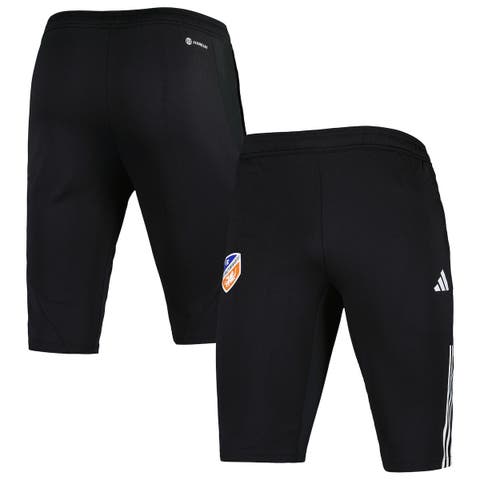 Men's adidas Black FC Cincinnati 2023 On-Field Training AEROREADY Half Pants