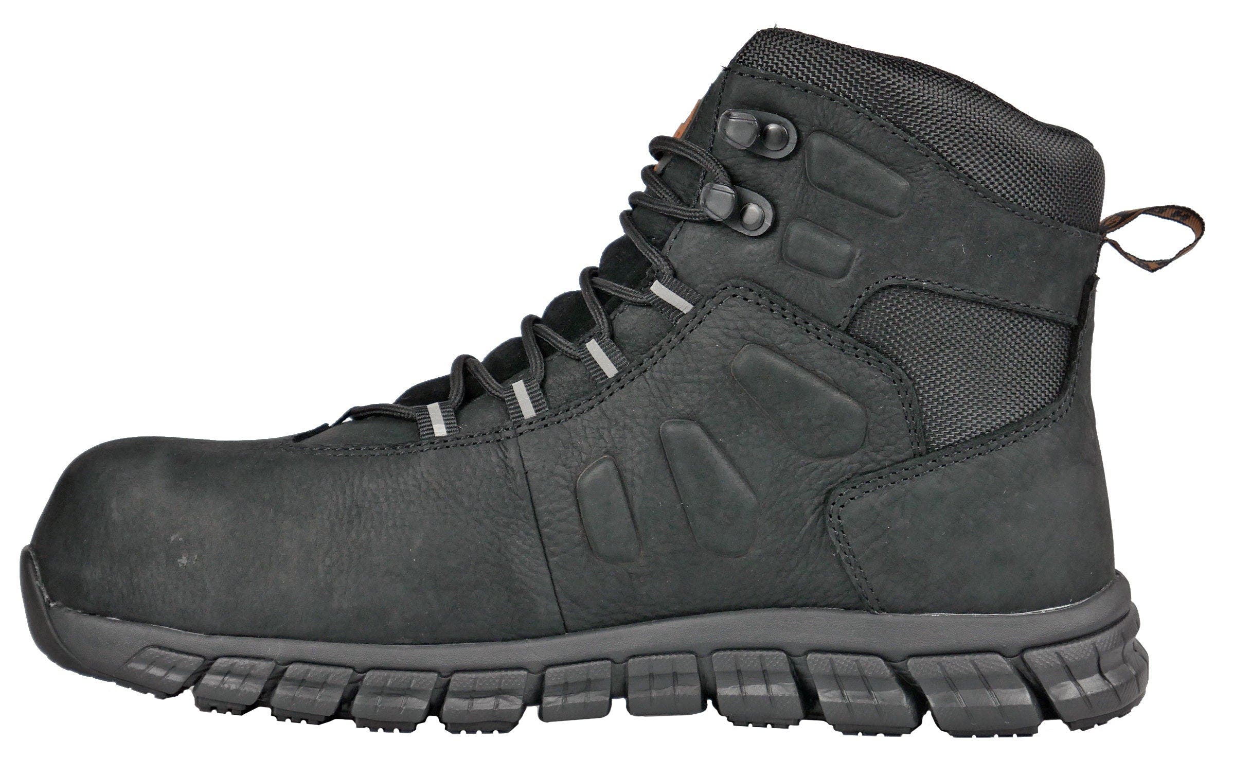 Hoss Boot Company HOSS Tikaboo 6 Inch UL Composite Toe Waterproof Work Boot, Alternate, color, Black