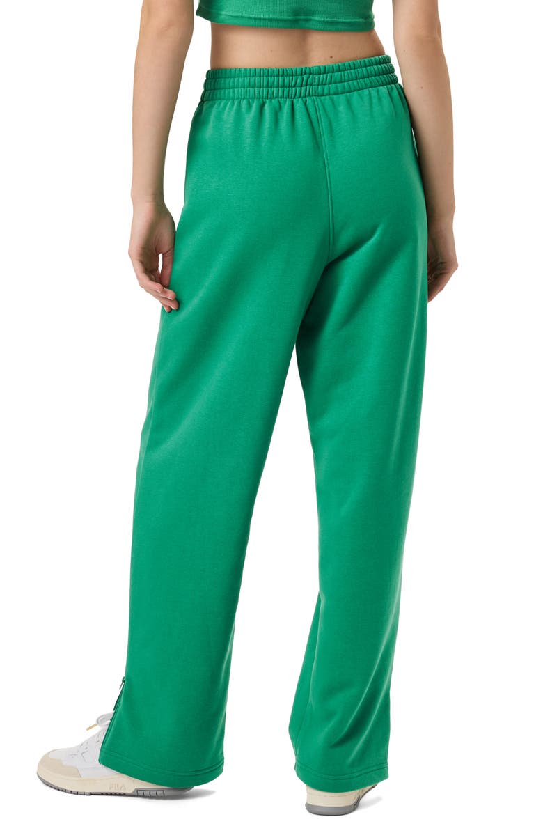 FILA x Hailey Baggy Sweatpants, Alternate, color, Fila Green