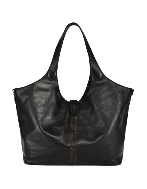 Marigold Genuine Leather Spacious Refined Carryall Tote