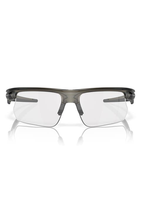 Bisphaera 68mm Prizm™ Gradient Oversize Polarized Rectangular Sunglasses
