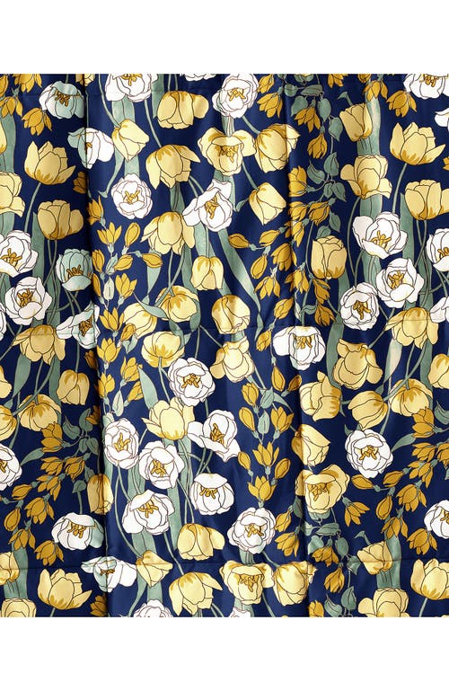 Lands' End 400 Thread Count Premium Supima Cotton No Iron Sateen Comforter In Multi