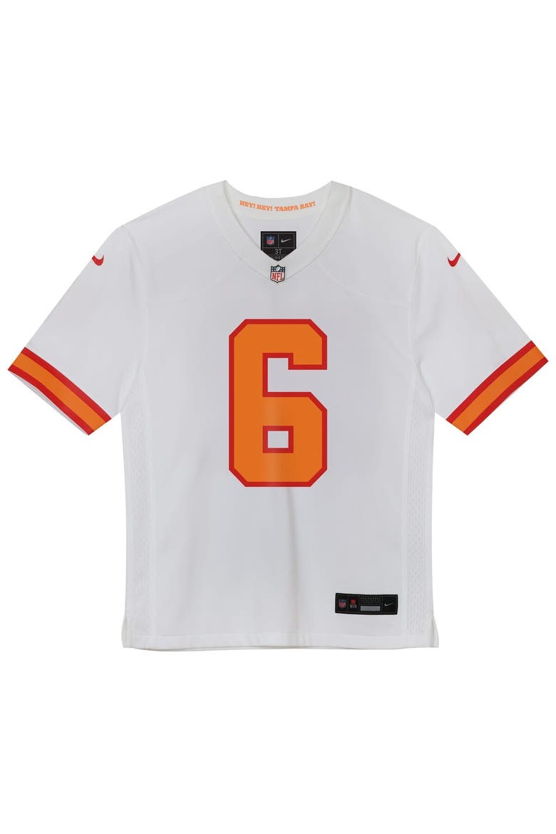 Toddler Baker Mayfield White '76 Tampa Bay Buccaneers  Game Jersey, Alternate, color, White