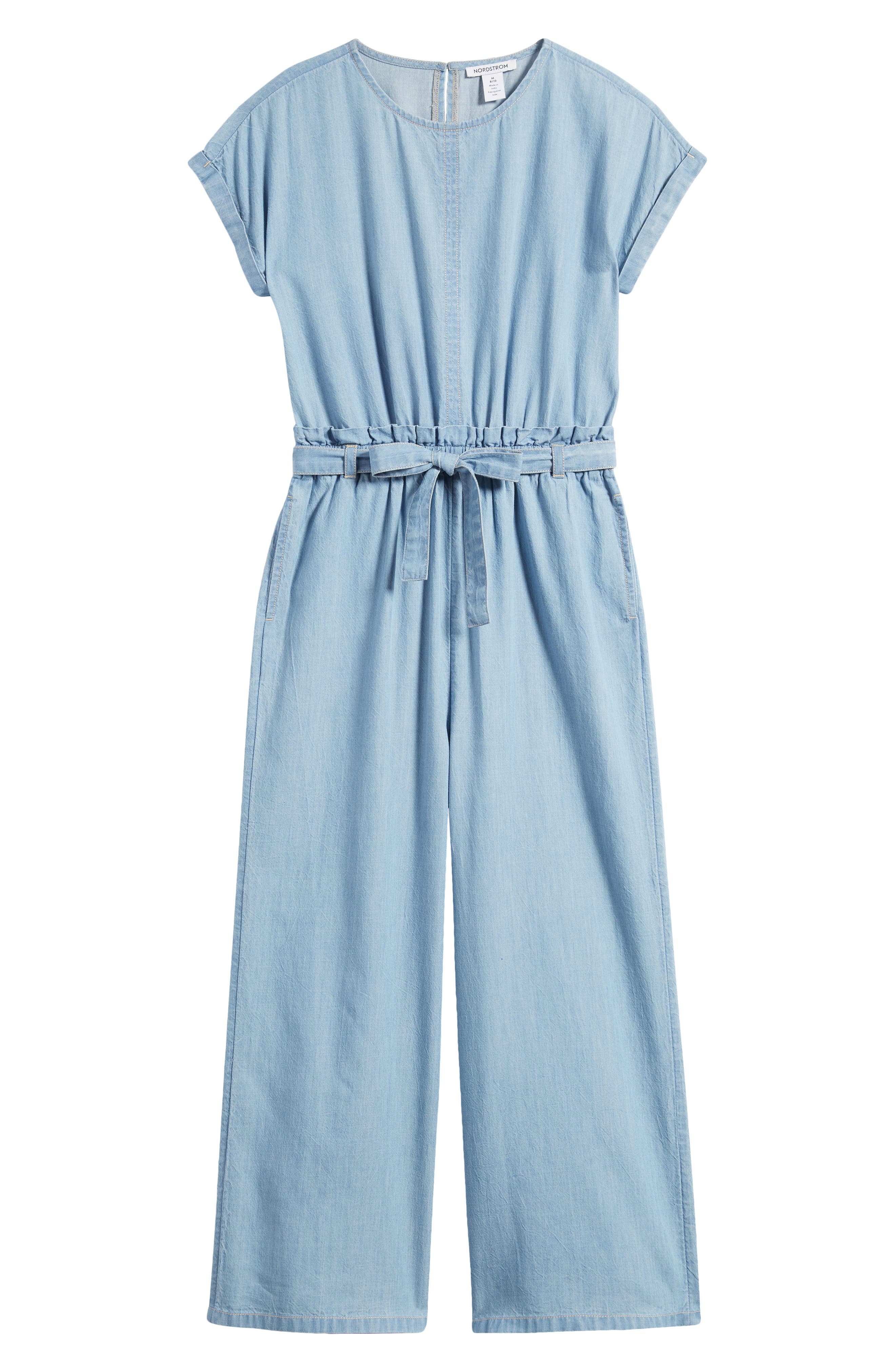 Nordstrom Kids' Chambray Belted Jumpsuit (Women) | Nordstromrack