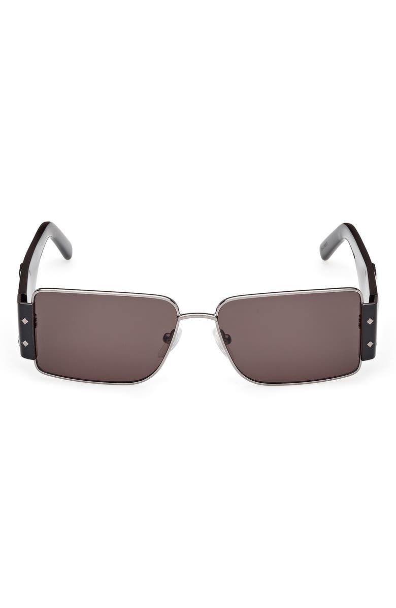 MCM 55mm Rectangular Sunglasses, Main, color, 