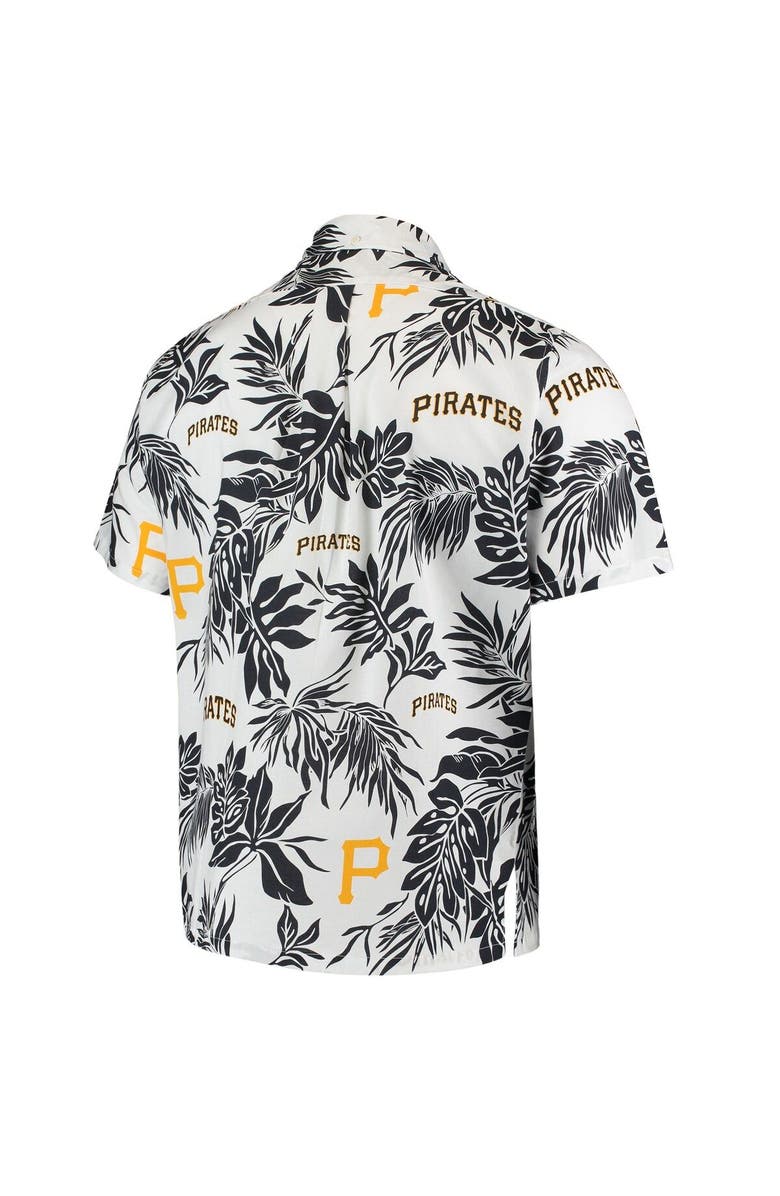 Reyn Spooner Men's Reyn Spooner White Pittsburgh Pirates Aloha Button-Down Shirt, Alternate, color, White