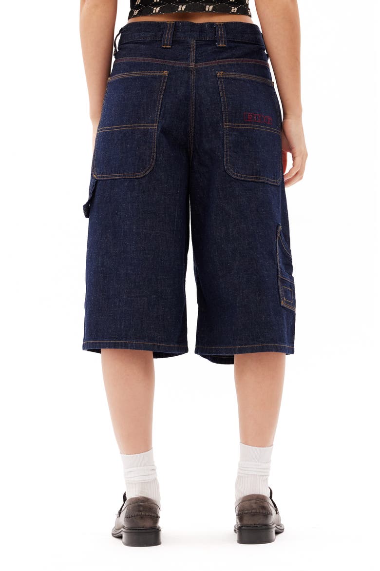 Astrid Rinse Denim Shorts, Alternate, color, RINSE DENIM