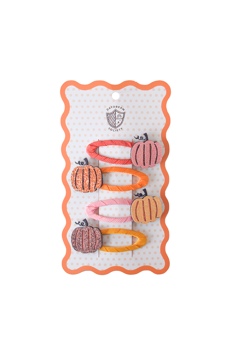 Fall Pumpkin Clip Set, Main, color, Assorted Pre-Pack