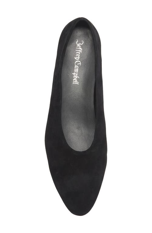Jeffrey Campbell Collene Ballet Flat In Black