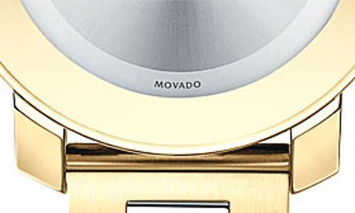 MOVADO MOVADO 'BOLD' ROUND BRACELET WATCH, 36MM