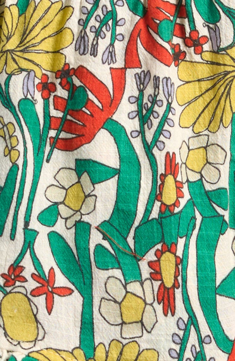 Bobo Choses Kids' Color Herbalist Organic Cotton Shorts, Alternate, color, Off White