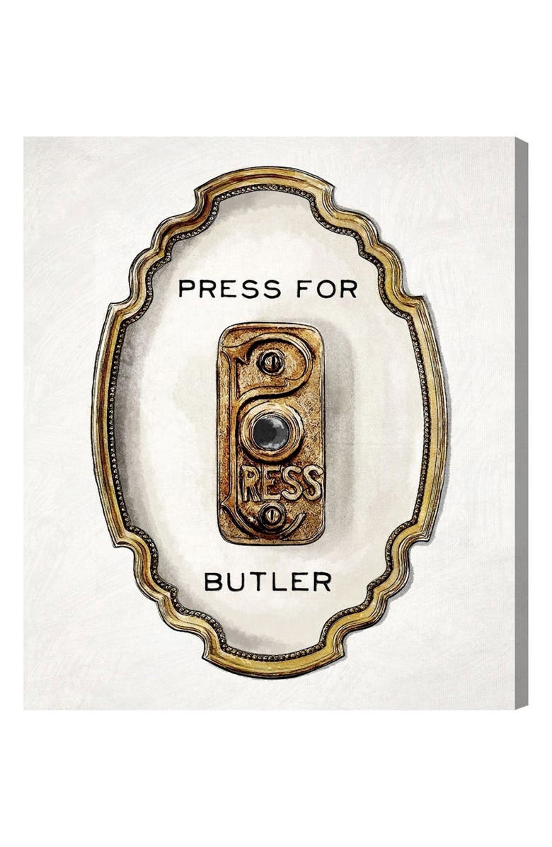 Oliver Gal Press for Butler Canvas Wall Art, Main, color, 